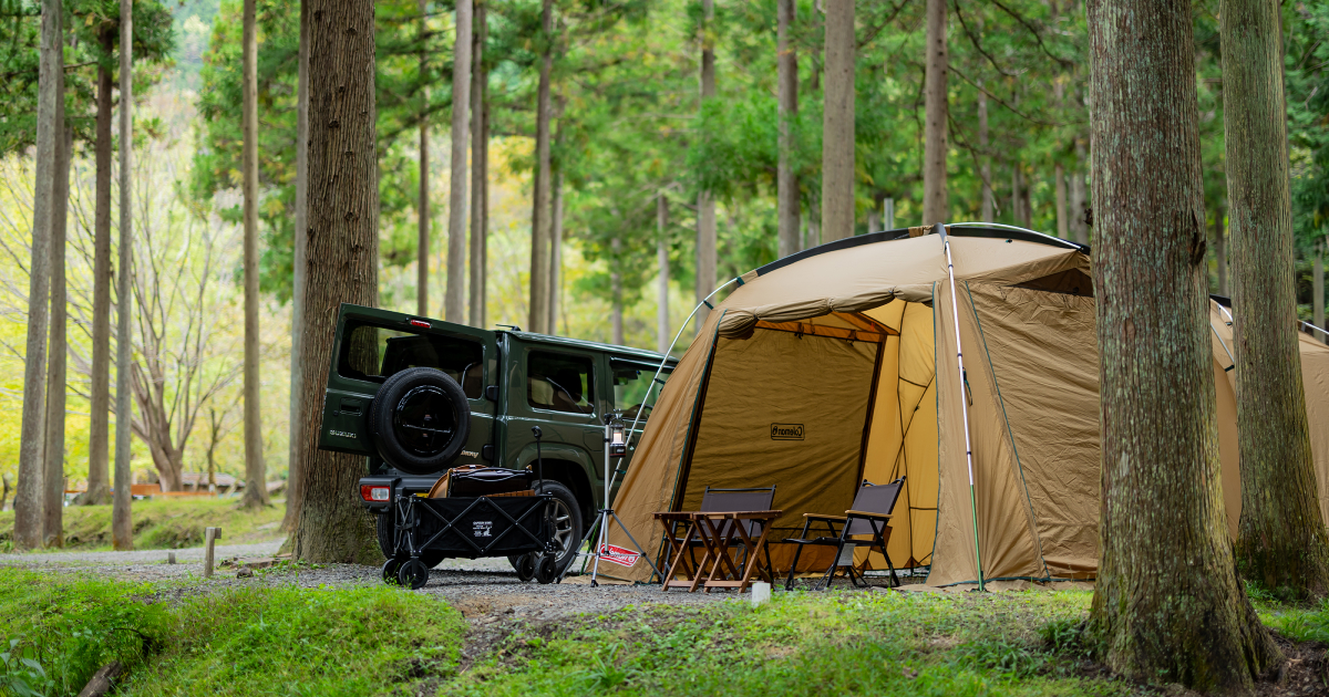 キャンプ場｜美山町自然文化村 河鹿荘