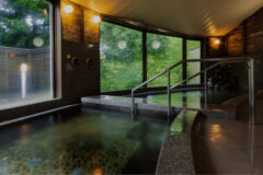 大浴場工事に伴う日帰り入浴の休止について