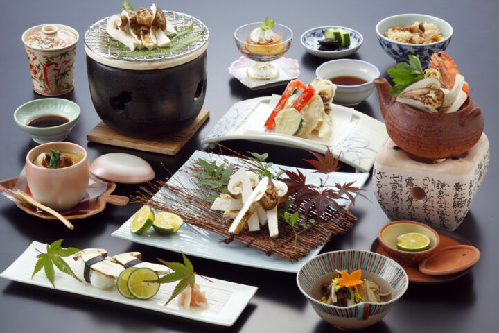 【期間限定】秋の味覚の王様「松茸」料理！