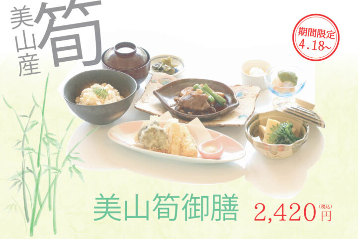 美山筍御膳